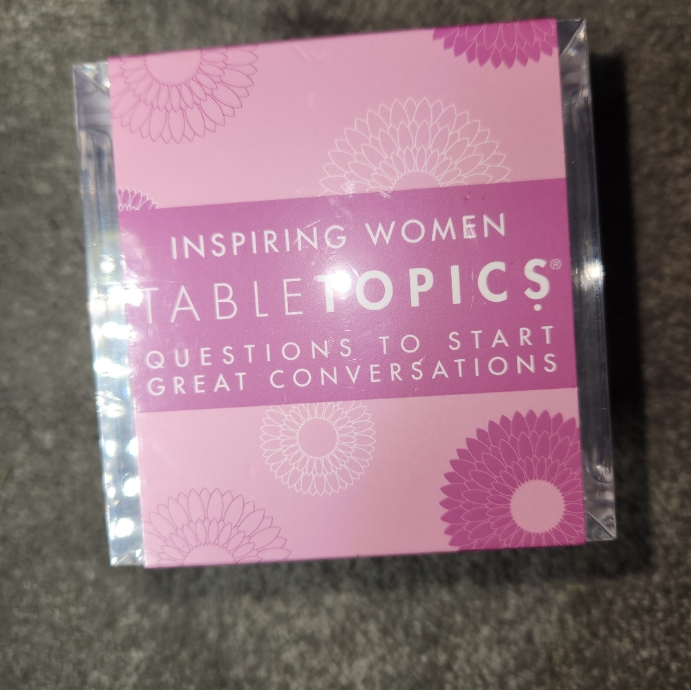 NEW ITEM Table Topics Inspiring Women